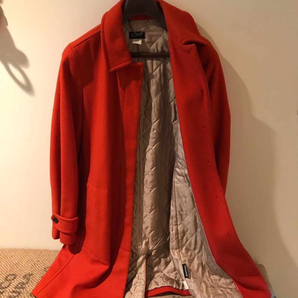 J. Crew Womens Wool Blend Coat size Small
